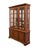 DREXEL FURNITURE Chatham Oaks Collection Early American Country Style 60" Lighted Display China Cabinet 186-435-6 82" High...