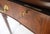 Council Flame Mahogany Two Drawers Console Table Server MINT For Sale - Image 17 of 17