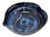 Ao-Hagi Blue Serving Bowl by Seigan Yamane For Sale