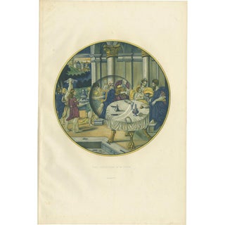 Delange, Illustration of a Plate of Mr. d'Yvon, 1869, Print For Sale