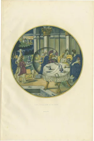 Delange, Illustration of a Plate of Mr. d'Yvon, 1869, Print
