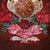 Wood Late 20th Century Wooden Plaque With Mother-of-Pearl Auspicious Symbols Inlay For Sale - Image 7 of 9