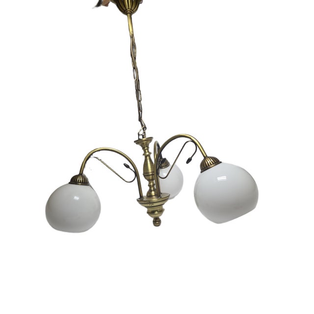 Vintage Art Nouveau Chandelier, Poland, 1970s For Sale - Image 15 of 15