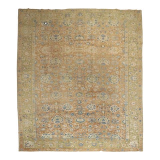 Early 20th Century Antique Zabihi Collection Large Chinese Carpet For Sale