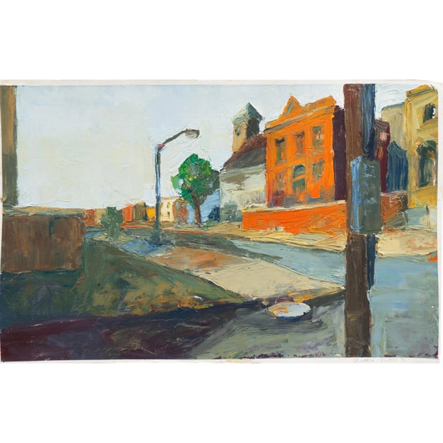 Signed lower right on border, 'Heather Foster' (American, 20th century), dated 1991 and titled, verso, 'Hamden #2'....