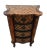 Vintage Nightstand Cabinet Chest Four Drawers Bamboo / Wicker Tiki Petite Size For Sale - Image 4 of 14