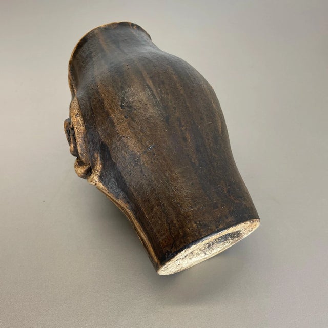 Brutalist Abstract Studio Pottery Vase from Gerhard Liebenthron, Germany, 1980s For Sale - Image 18 of 18