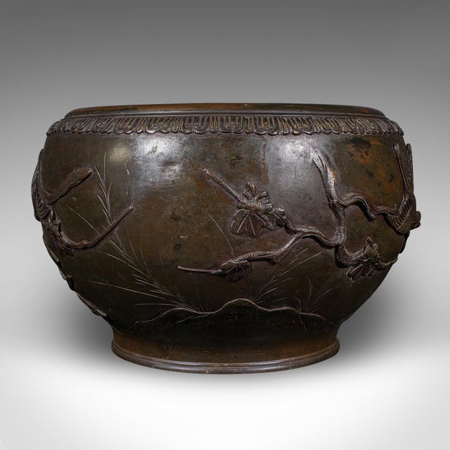 Mid 19th Century 1850's Antique Jardiniere Bowl For Sale - Image 5 of 12