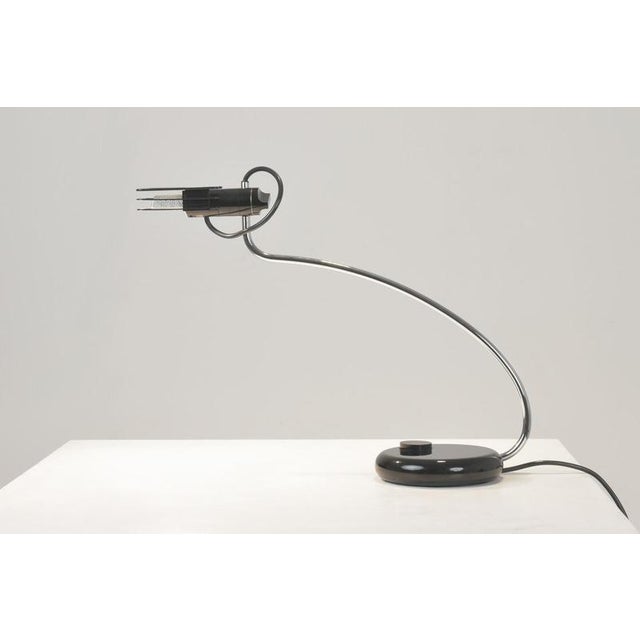 Metal Desk Lamp by Bruno Gecchelin for O-Luce, Italy, 1971 For Sale - Image 7 of 12