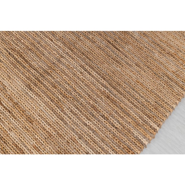 Not Yet Made - Made To Order Premium Braided Hand Woven Jute Wool Rug 4x6 Ft. For Sale - Image 5 of 13