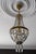 Traditional French Empire Style Brass and Crystal Glass Basket Chandelier, 1950s For Sale - Image 3 of 18
