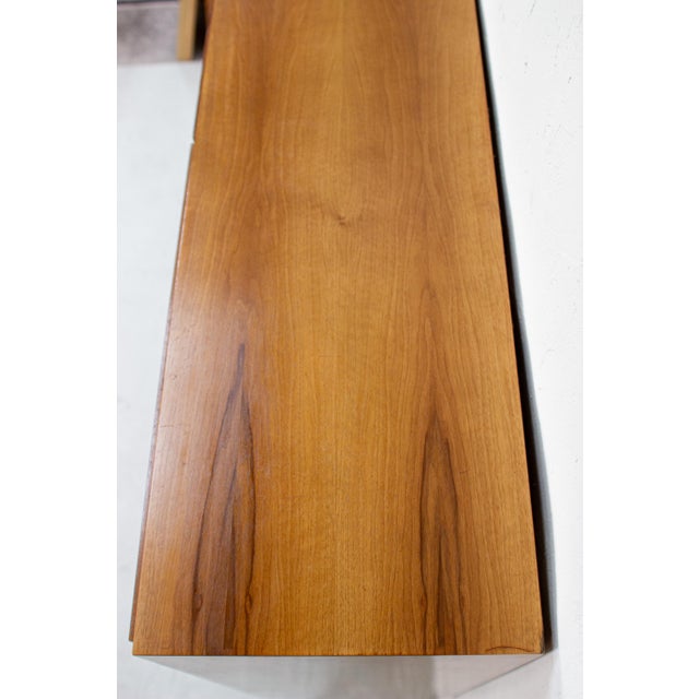 1960s Vintage Highboard in Walnut, 1960s For Sale - Image 5 of 16