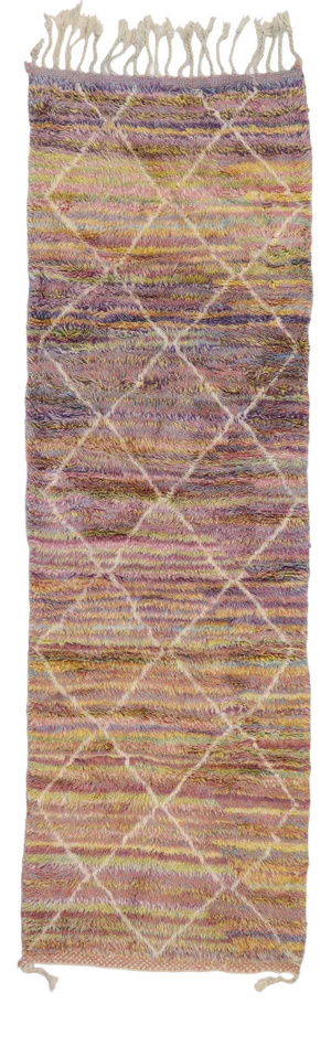 Berber Moroccan Runner Rug - 02'08 X 08'02