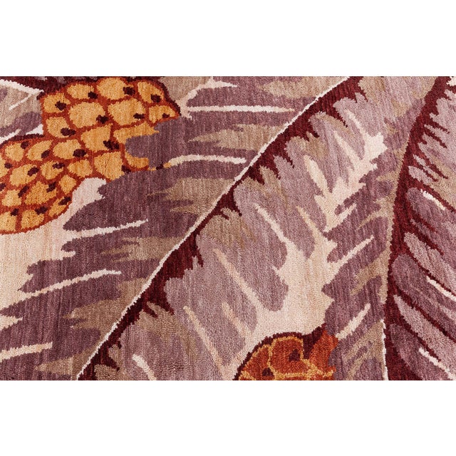 Beige Modern Art Deco Inspired Rug by Doris Leslie Blau For Sale - Image 8 of 9