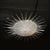 Modernist Brass Fitted Hand-Blown Murano Glass Starburst Spike Form Chandelier For Sale - Image 12 of 17