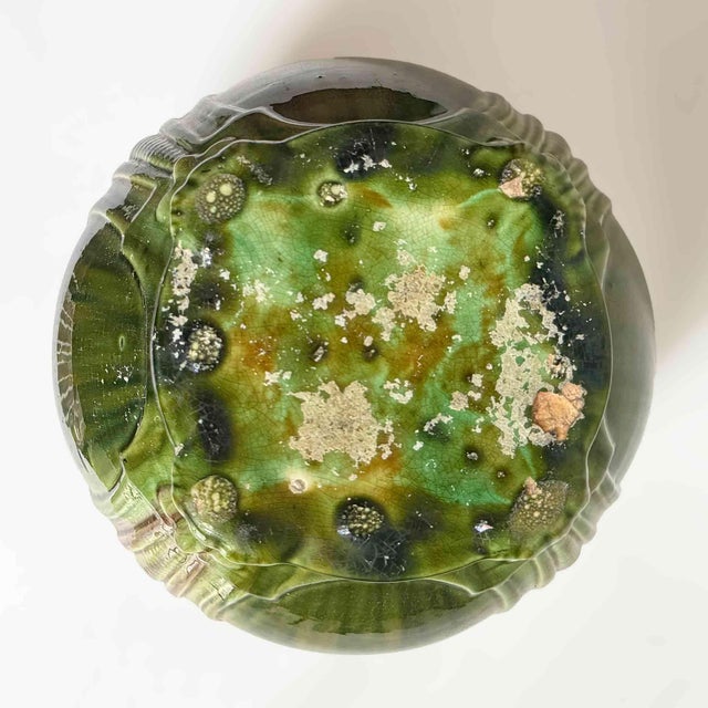 Antique Majolica Jardiniere For Sale - Image 4 of 8