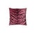 Newly made 22" SQ iconic signature Scalamandre Tigre woven ombre velvet throw pillow in hot pink, (also known as "reds &...