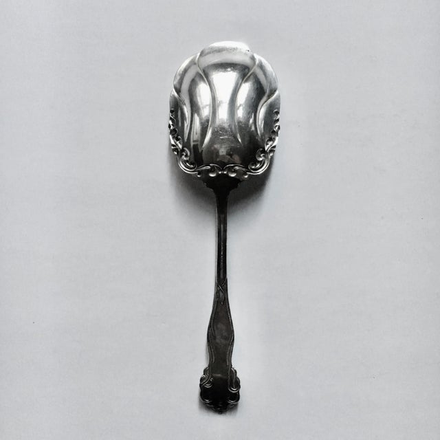 American Silver Sp Co. Silver Berry Spoon Circa 1900 For Sale - Image 11 of 13