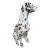 Mid 20th Century Italian Dalmatian Ceramic Dog For Sale