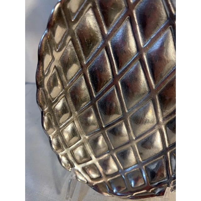 This vintage Turtle and Crane curation is a classic Wilton Armetale pineapple serving dish, the ultimate symbol of...