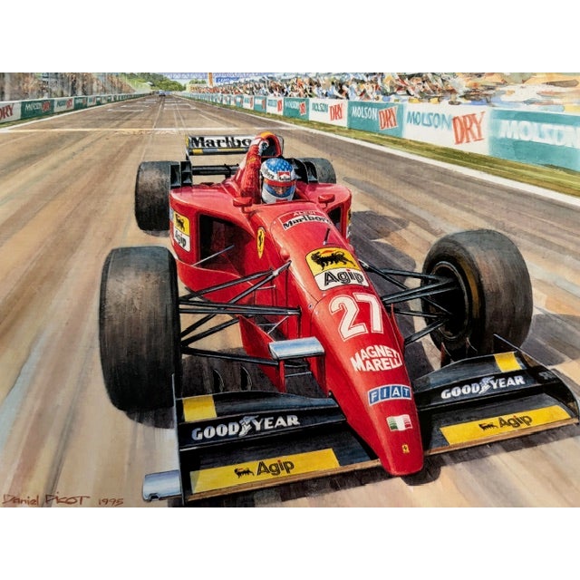 Ferrari Print Collection “Lot of 27” Litho (Printed in Germany) by Daniel Picot For Sale - Image 11 of 18