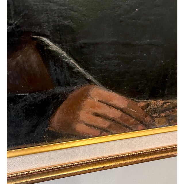 Antique Late 1800s Framed Portrait of a Young Gentleman For Sale In Dallas - Image 6 of 11