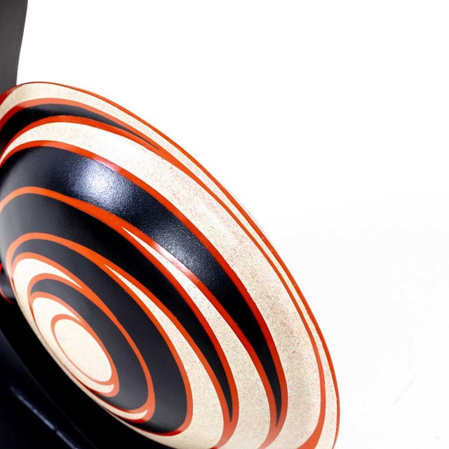 Large Italian Snail Shaped Table Lamp For Sale - Image 6 of 13