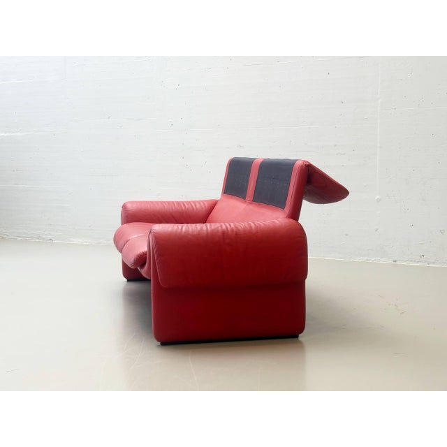 DS-2011 Leather Sofa from De Sede, 1980s For Sale - Image 6 of 16