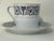 Vintage Coventry Fine China Japan Laurent 653 Cups & Sauces S-4 For Sale - Image 4 of 5