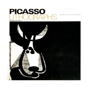 1970 Pablo Picasso 'Pablo Picasso Lithographs by Fernand Mourlot' Cubism Black & White France Book