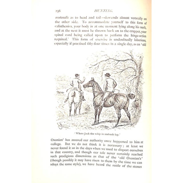 "The Badminton Library: Hunting" 1885 His Grace the Duke of Beaufort, K. G. For Sale In New York - Image 6 of 9