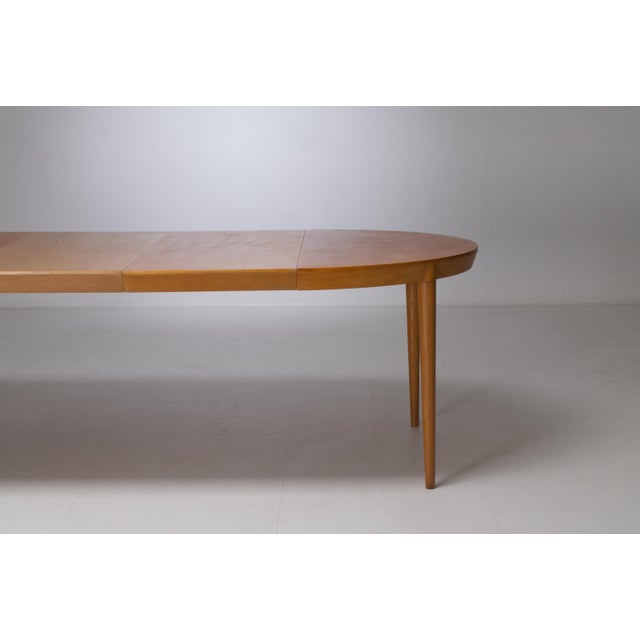 1960s Dining Table by Severin Hansen for Haslev Møbelsnedkeri, 1975 For Sale - Image 5 of 12