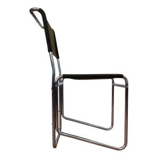 Bauhaus Tubular Steel Chrome Chairs, 1930s, Set of 2 For Sale