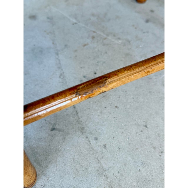 A classic mid-century Coastal Regency trio, this set of burnt bamboo stacking tables brings warmth, texture, and those...