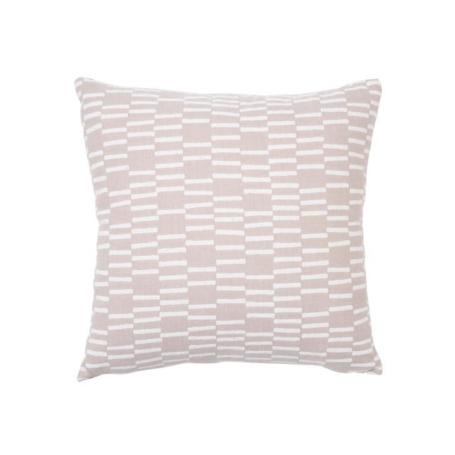Schumacher X Caroline Z Hurley Cedar Tree Neck 16" Pillow in Clay For Sale In New York - Image 6 of 6