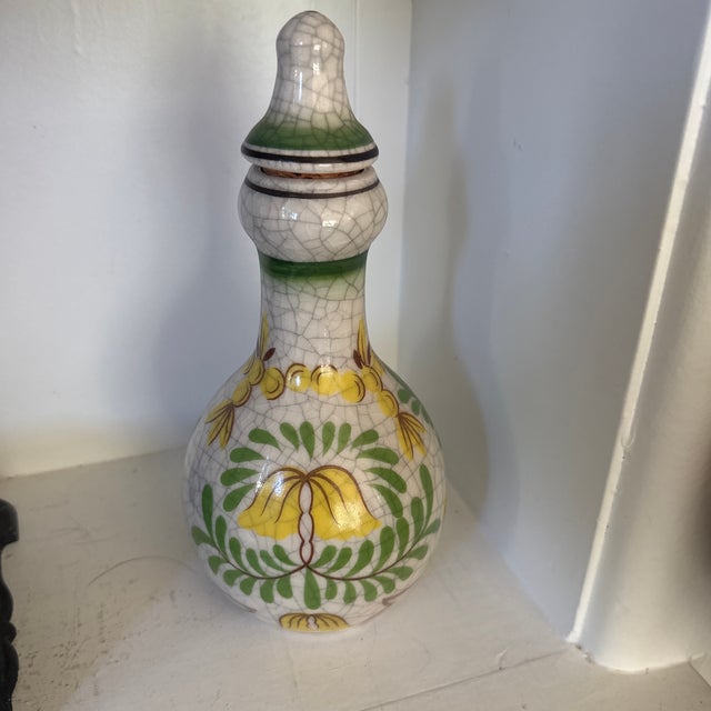 Vintage Whiskey Decanter “Usquebaugh” Means Water of Life For Sale - Image 4 of 5