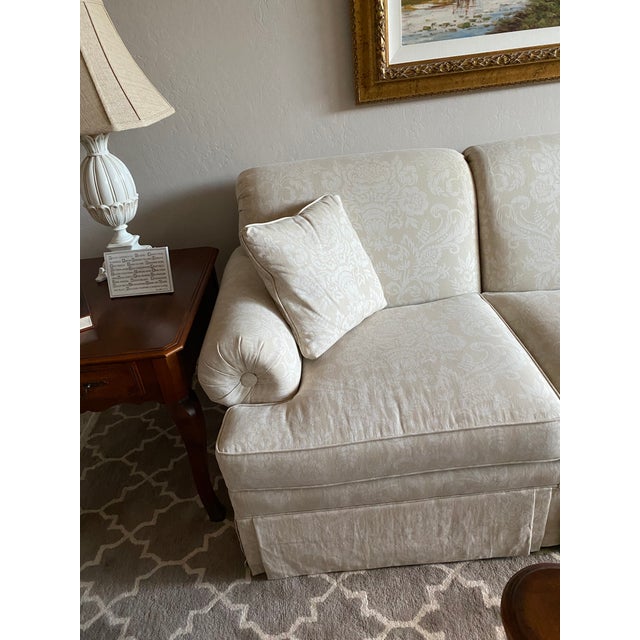 2000s Ethan Allen Preston Roll-Arm Sofa For Sale In Phoenix - Image 6 of 10