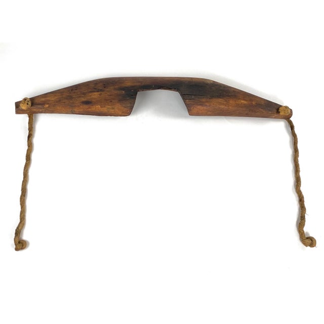 Antique Rustic Wooden Handcarved Shoulder Yoke Chairish