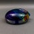 Seguso Viro SIgned Murano Italy Controlled Bubble Multi Color Art Glass Paperweight. Measures approximately 4 5/8"...