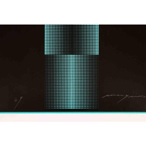 Kinetic Compositionis an original Contemporary artwork realized by Alvin Mavignier da Silva (Rio de Janeiro, 1925;...
