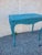 Turquoise Napoleon III Style Desk with Drawer For Sale - Image 8 of 12
