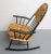 Wood Rocking Chair with Yellow Cushions, 1950s For Sale - Image 7 of 12