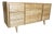 Newly Refinished Vintage Blonde 9-Drawer Lowboy Dresser For Sale