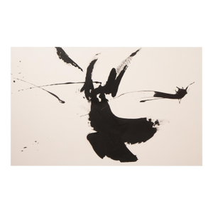 Cirrus Black and White Original Abstract Painting
