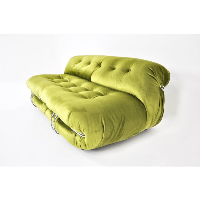 Soriana Sofa by Afra & Tobia Scarpa for Cassina, 1970s For Sale - Image 6 of 11