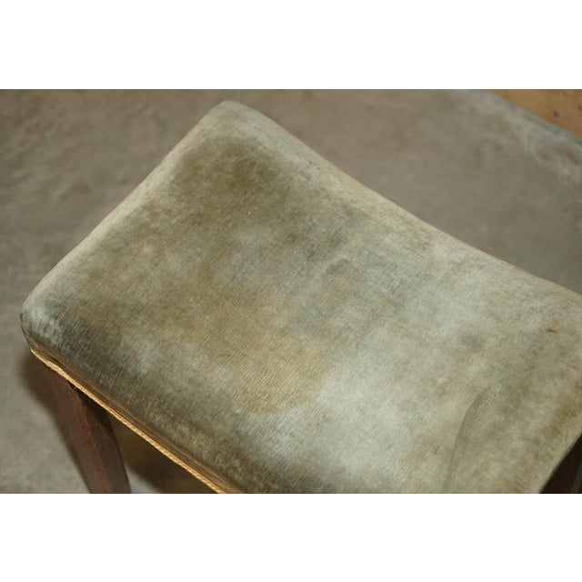 Wood George Vi Coronation Stool in Limed Oak from Waring & Gillow, 1937 For Sale - Image 7 of 18