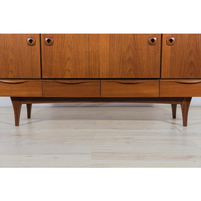 Mid-Century British Teak Sideboard, 1960s For Sale - Image 13 of 18