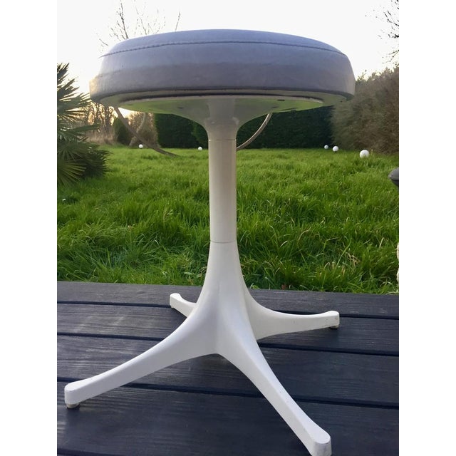 Mid-Century Modern Vintage Stool by Georges Nelson, 1960s For Sale - Image 3 of 13