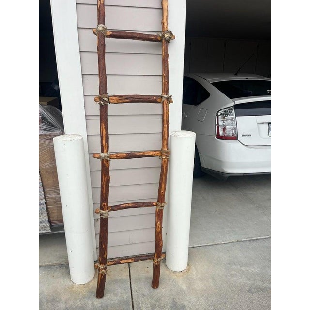 1930s Pueblo Indian Ladder - Handmade For Sale - Image 5 of 7