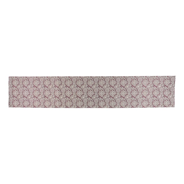 Japanese Ceremonial Silk Table Runner by Renaras For Sale